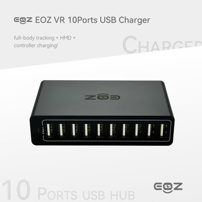 EOZ 10-port USB Charging  Brick - US UK EU Plug