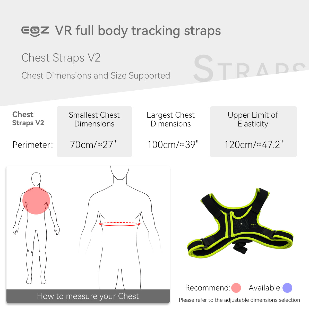 EOZ VR Straps