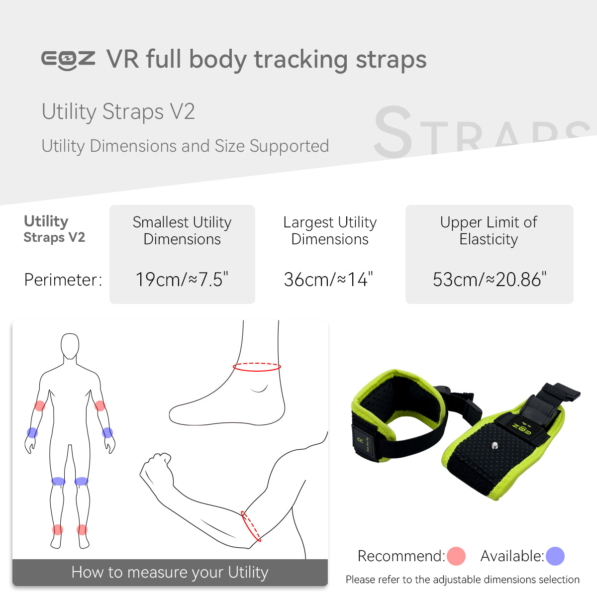 EOZ VR Straps