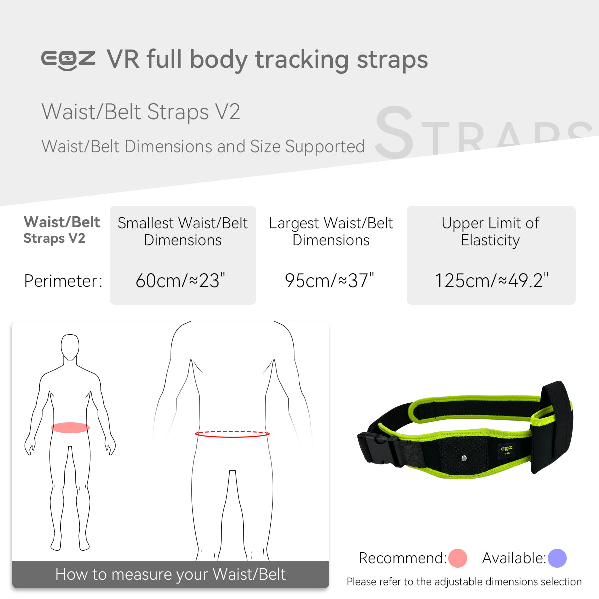 EOZ VR Straps